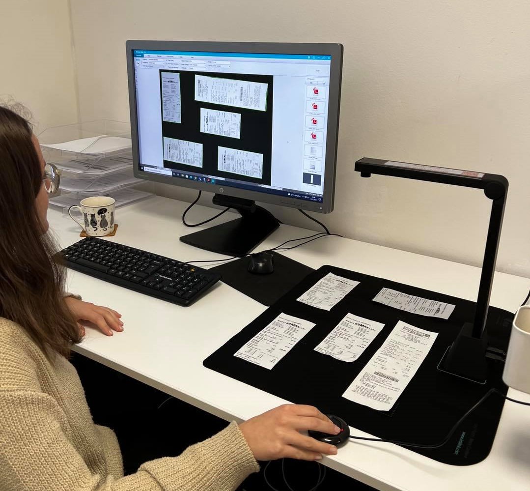 Nový "kolega" -  bezkontaktní skener IRIS